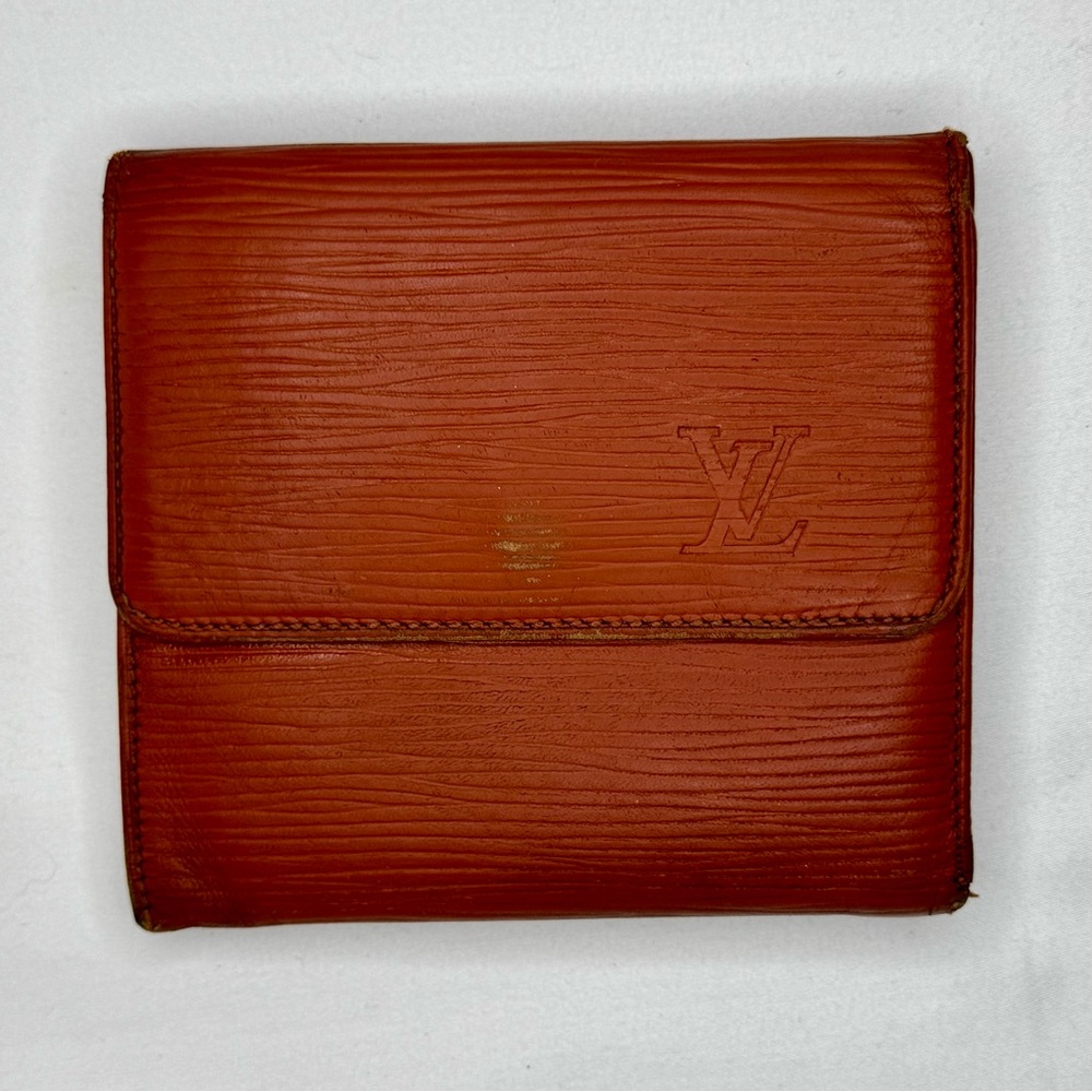 Vintage Louis Vuitton Epi Leather Compact Wallet